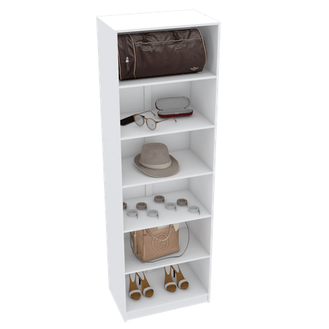 MÓDULO CLOSET COM PRATELEIRAS A 2,20 M302.B (LOJA OU CLOSET) MUNDI MOVEIS