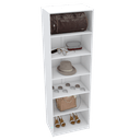 Ver imagem 1 de MÓDULO CLOSET COM PRATELEIRAS A 2,20 M302.B (LOJA OU CLOSET) MUNDI MOVEIS