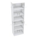 Ver imagem 3 de MÓDULO CLOSET COM PRATELEIRAS A 2,20 M302.B (LOJA OU CLOSET) MUNDI MOVEIS