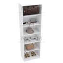 Ver imagem 5 de MÓDULO CLOSET COM PRATELEIRAS A 2,20 M302.B (LOJA OU CLOSET) MUNDI MOVEIS