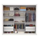 Ver imagem 2 de Guarda-Roupa Casal com Espelho 3 Portas de Correr Ilheus Premium Espresso Móveis