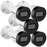 Kit 5 Câmeras IP 4 Megapixels 3.6mm 30m Inteligência de Vídeo VIP 1430 B Intelbras - 1