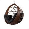 Cadeira Suspensa Balanço Ninho Jardim Gourmet Alumínio Teto Argila C4 - 7