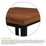Kit 2 Banco Banqueta Nova York Industrial Cozinha Área Gourmet Preto - 4