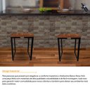 Ver imagem 2 de Kit 2 Banco Banqueta Nova York Industrial Cozinha Área Gourmet Preto