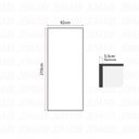 Ver imagem 3 de Folha de Porta Madeira Maciça 210x92cm Mexicana Angelim Jomadi