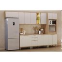 Ver imagem 1 de Cozinha Completa 6 Peças Bless CZ674 Jequitiba/Off Linea