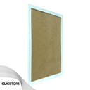 Ver imagem 2 de Moldura 30x45cm com Vidro e Fundo para Quadros Fotos Imagens Decoração Certiciados Quarto Sala:branc