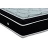 Conjunto Box King: Colchão Molas Ortobom Superpocket Elegant + Base Crc Suede Black(186x198) - 6