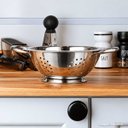 Ver imagem 6 de Escorredor de Macarrão Massa Inox Lyor Prime 24cm Cozinha