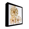 Quadro Decorativo 100x70 cm Flor 020 com Moldura Laqueada Preto - Gran Belo - 1