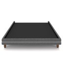 Ver imagem 5 de Cama King Base Box 195cm Many P02 Linho Cinza - Mpozenato