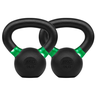 Fit Kit 2x Kettlebell Peso com Alça - 4kg - 1