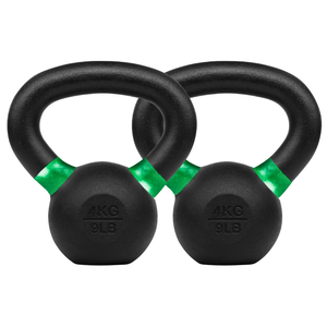 Fit Kit 2x Kettlebell Peso com Alça - 4kg