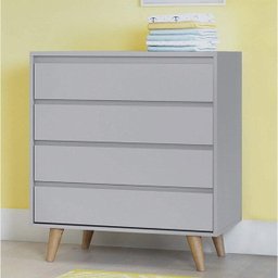 Cômoda de Bebê Lorena 4 Gavetas Carolina Baby - 2