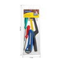 Ver imagem 2 de Kit de Ferramentas Tramontina com Estilete Chaves de Fenda e Miniarco de Serra 4 Peças Tramontina