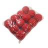 Kit 48 Bolinha Cravo Fisioterapia Anti Stress Mão Bola Pet Exercitadora - Vermelho - 4