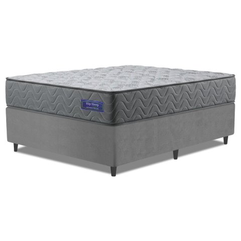 Cama Box Colchão Casal Molas Ensacadas Atlanta 138x188x60cm