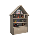 Ver imagem 6 de Casinha Infantil Organizadora de Brinquedos 100% Mdf Plancasa:carvalho