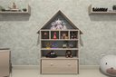 Ver imagem 3 de Casinha Infantil Organizadora de Brinquedos 100% Mdf Plancasa:carvalho