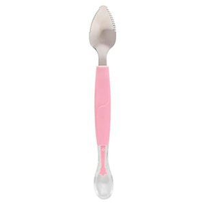 COLHER 2 EM 1 ROSA BUBA:Rosa