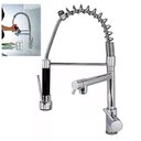 Ver imagem 1 de Torneira Monocomando Dois Jatos Misturar Agua Quente Fria Cozinha Gourmet Mesa Cuba Bancada Luxo
