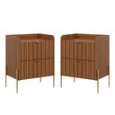 Ver imagem 1 de Kit 2 Mesas de Cabeceira Vênus Mdf 45cm