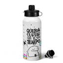 Ver imagem 1 de Garrafa Squeeze Mq Flork Vibes - Queria Surtar, Tô sem Tempo