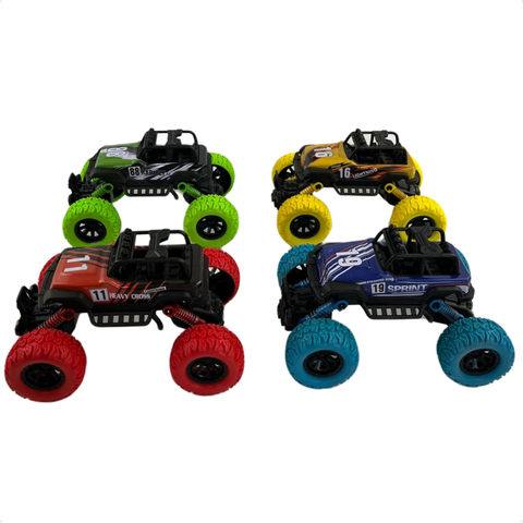 Kit 2 Carinhos Offroad Pucha e Solta