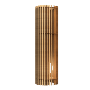 Abajur Grande de Chão TORRE -:MDF CRU/70x20cm
