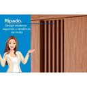 Ver imagem 5 de Quarto Completo Casal Guarda Roupa 4 Ptas Buriti + Cômoda Master Jatobá S. Andirá