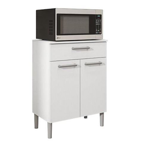 Balcão com 1 Gaveta e 2 Portas Granada Branco