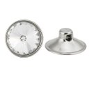 Ver imagem 1 de 50 Botões Capitonê Strass Tipo Cristal para Estofados Sofá, Cabeceira, Poltrona