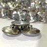 50 Botões Capitonê Strass Tipo Cristal para Estofados Sofá, Cabeceira, Poltrona - 3