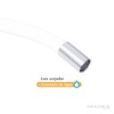 Ver imagem 4 de Torneira Cozinha de Mesa Flexível Branca C29 Arejador Fixo