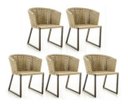 Ver imagem 1 de KIT Com 5 Poltronas Gaya Corda Náutica - Original Moveis