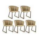 Ver imagem 1 de KIT Com 5 Poltronas Gaya Corda Náutica - Original Moveis