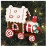 Enfeite Pendente Para Árvore De Natal Trem Iluminado 9cm - 1