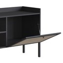 Ver mais imagens de Rack para Tv 65 Pol 183 Cm Pes Madeira 27930 Oslo Nero Artesano Nero