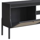 Ver imagem 5 de Rack para Tv 65 Pol 183 Cm Pes Madeira 27930 Oslo Nero Artesano Nero