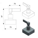 Ver imagem 2 de ACABAMENTO DE REGISTRO CELITE ELITE 1.1/2 E 1.1/4 B5009C8CR0