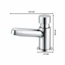 Ver imagem 4 de Torneira Lavatório Bancada Mebermatic Biociclo 27342 Meber - Cromado
