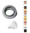 Ver imagem 1 de Spot Embutir Movel Redondo Mr16 - com Lampada Led Decorshop Dourado Branco Quente