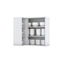 Ver imagem 3 de Armário De Cozinha Canto Reto 94 Cm 01 Porta Nova York Henn Branco