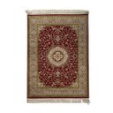 Ver imagem 1 de Tapete Persa Vermelho com Bege Ideal para Quarto e Sala 100x150cm