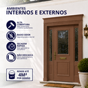 Ver imagem 2 de Tinta Esmalte Premium Brilhante Cor Marrom Tabaco 225ml Baixo Odor Secagem Rápida Durín