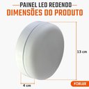 Ver imagem 4 de Painel LED Redondo Sobrepor 18W Branco Quente Foxlux Kit com 2