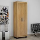 Ver imagem 1 de Armário Multiuso 2 Portas com Chave Asteca Valdemóveis Cinamomo