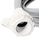 Ver imagem 6 de Mangueira Entrada + Saida Água Máquina De Lavar Universal 1,2m Metros Cinza + Curva Para Mangueira +