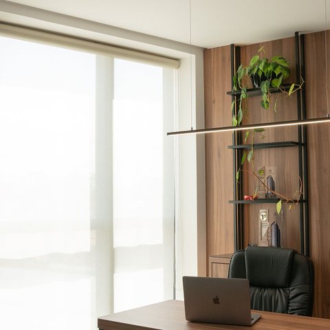 Persiana Rolô Translúcida Estampada - ( Largura 160 X Altura 166cm )